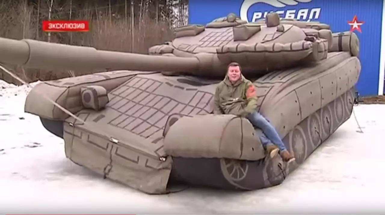 濮阳充气坦克